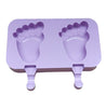 Bunny Feet Snowman Paw - Ice Cream Mold - Ice Lolly Mould - Silicone Ice Cream Maker - Ice Pop Molds
