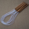 18 Pcs 16 32 inches Circular Knitting Needles Set - Bamboo Wood Crochet Hook Kit - Kit Aiguilles Circulaires - Breinaalden Set - Starter