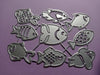 Fish Metal Cutting Die - Paper Craft Cutting Die - Metal Dies - Scrapbooking Dies - DIY Card Making - Die Cut Embossing Stencil Template