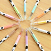 12 Pcs Coloured Pen Set - Milky Cow Pastel Ink Design - Art Craft Drawing Pens - Lettering Pen Calligraphy Multicolor Pens, School Supplies