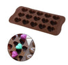 Heart Chocolate Mold - Heart Shaped Silicone Mould for Wax, Chocolate, Cake Making - Resin Mold - Baking Mold - Plaster Mold - Gummy Ice