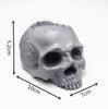 3D Skull Ashtray Mold - Silicone Mold - Resin Skull - Spiritual Divination - Witch Witchy Witchcraft Spirituality Bones Candle Holder Human