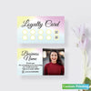 100 Pcs Custom Printed Loyalty Card - Personalized Punch Cards - Customer Loyalty Cards- Appreciation Cards - Business Card - Reward Card