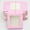 Square Eyelash Packaging - Lash Packaging - Pink Eyelash Boxes - Empty False Eyelashes Packaging - Wholesale Lash Packaging - Fuschia Boxes