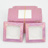Square Eyelash Packaging - Lash Packaging - Pink Eyelash Boxes - Empty False Eyelashes Packaging - Wholesale Lash Packaging - Fuschia Boxes
