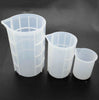 Measuring Cups Mold For Epoxy Resin, Reusable Silicone Antislip, 100ml, 350ml, 750ml, Resin Supply Tools, Mixture Glue Cups, Dispensing