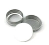 Cosmetic Empty Tins, Aluminum Tin Storage Jar Containers, Screw Top, Cosmetic Pot, Homemade Candles Creams Lip Balm Hand Butter Beard Wax