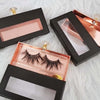 Eyelash Packaging - Lash Packaging - Black Pink Eyelash Boxes - Empty False Eyelashes Packaging - Wholesale Lash Packaging - Fuschia Boxes
