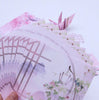 Pink Origami Paper - Assorted Washi Paper - Floral Yuzen Paper - Chiyogami Paper - Craft Art Folding DIY Project, Gift Idea - Scrapbook