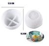 Bowl Resin Mold, Epoxy Resin Casting Irregular Bowl Mold for Fruit Plate, Jewelry Dish, Potted Plant Stand, Silicone Large Flower Tray Molds