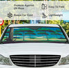 Personalized Windshield Cover Sunshade - Custom Car Sun Shade - Customizable with your Picture, Logo, Image, Text - Gift for Car Lovers