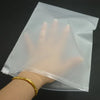 50 Custom Ziplock Plastic Bags For Clothing Underwear, Toys, Cosmetic - Personalized Frosted Zip Seal Retail Packaging With Logo Printing