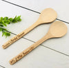 6 Pcs Custom Engraved Spoon, Personalized Wooden Spoon , Cooking Gift, Chef Gift, Kitchen Gadget, Wooden Spoon, Fathers day gift, Utensils