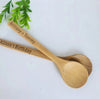 6 Pcs Custom Engraved Spoon, Personalized Wooden Spoon , Cooking Gift, Chef Gift, Kitchen Gadget, Wooden Spoon, Fathers day gift, Utensils