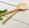 6 Pcs Custom Engraved Spoon, Personalized Wooden Spoon , Cooking Gift, Chef Gift, Kitchen Gadget, Wooden Spoon, Fathers day gift, Utensils