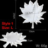 Monstera Leaf Silicone Mold - Maple Leaf Mold - Epoxy Resin Mold - Tropical Leaf Mold - Palm Mold - Ashtray Coaster Resin Jewelry Mold