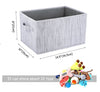 Personalized Foldable Dog Toy Storage Basket - Customized Kids Toy Organizer - Custom Pet Toy Basket Dog Toys Storage Bag Dog Toy Bin