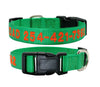 Personalized Dog Collar, Custom Collar Embroidered with Pet Name Phone Number, Pet Collar, Personalized Dog Collar, Small Medium Large Dogs