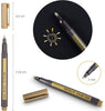 10 Pcs Metallic Marker Pens Card Making Craft Diary Scrapbooking Rock Painting Stone - Art Painting - Diary Planner Journal Pens Stationery