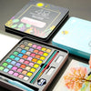 Watercolor Paints Set With Brush - Solid Pigment Pen Painting Supplies Art Supplies Professional Artist Travel Paints 48 Pieces