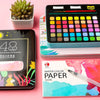 Watercolor Paints Set With Brush - Solid Pigment Pen Painting Supplies Art Supplies Professional Artist Travel Paints 48 Pieces