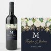 20 Pcs Custom Wedding Wine Bottle Labels, Personalized Wine Bottle Labels for Wedding Reception Parties Engagement, Wedding Favor Decoration