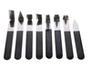 8 Pcs Stainless Steel Chattering Tool Set for Pottery, Clay, Ceramics, Sculpting and Shaping, Stainless Steel Carving, Fettling Trimming