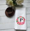 Custom Monogram Napkins, Wedding, Restaurant, Christmas or Holiday Personalized Table Napkins, Tea Towel, Housewarming Gift, Dinner
