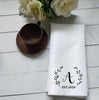 Custom Monogram Napkins, Wedding, Restaurant, Christmas or Holiday Personalized Table Napkins, Tea Towel, Housewarming Gift, Dinner