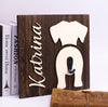 Custom Dog Leash Holder - Personalized Dog Leash Holder - Wood Dog Leash Holder for Wall - Dog Paw Print, Dog Lover Gift, Housewarming Gift