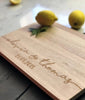 Personalized Cutting Board, Custom Cutting Board, Engraved Cutting Board, Christmas Gift, Wedding Gift, Anniversary Gifts, Gifts for Husband
