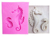 Seahorse Silicone Mold - For Fondant Mousse Cake Chocolate Decoration Candle Plaster DIY Crafting Resin Moulds Soap Mold Polymer Clay