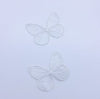 20 Pcs Butterfly Applique - Embroidered Butterfly Patch - Iron on Patches - Dainty Girly Patches - For Clothing Jackets Hats Bags Scrapbook