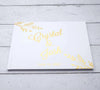 Custom Wedding Guest Book, Personalized Wedding Guestbook, Reception Signing Book, Engagement Party Bridal Shower Modern Elegant Blank Book