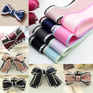 Grosgrain Ribbon Double Sided Blushes, Gift Wrapping, Weddings, Invitations, Sashes, Crafts, hair bow, Party Supply, Halloween, Christmas