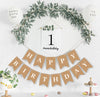 Happy Birthday Kraft Bunting, Party Decorations, Happy Birthday Garland, Birthday Decorations Banner, Birthday Party Supplies Bunting Eco