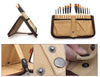 Paint Brush Set with Holder -Paintbrush Holder Organizer Storage Pouch - Paintbrush Roll Up Bag - Gifts for Artist Painters - Pinselrolle
