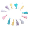 Tassel Garland Decor For Nursery, Cotton Tassel Bunting Banner, Baby Girl Tassel Garland Room Decor, Birthday Tassel Garland Photo Backdrop