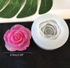 Rose Mold - Camellia Flower Mold - Spring Large Guest Soap Size Flower Mold - Silicone Large Flowers Mould - Chocolate Fondant Molds