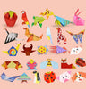 Animal Origami Paper - Assorted Washi Paper for Scrapbook - Yuzen Paper - Chiyogami Paper - Craft Art Folding DIY Project, Gift Idea