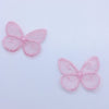 20 Pcs Butterfly Applique - Embroidered Butterfly Patch - Iron on Patches - Dainty Girly Patches - For Clothing Jackets Hats Bags Scrapbook