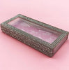 Custom Diamond Eyelash Box - Personalized Logo Lash Packaging - Empty False Eyelash Boxes - Wholesale Lash Fuschia Boxes