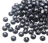 Black Alphabet Beads, Name Beads, Acrylic Letter Beads for Jewelry Making, Adult Letter Beads for Bracelet, Alphabet Beads, Unique