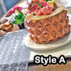 Cake Border Mold - Rose Silicone Mold Rose Silicone Damask Mat Fondant Cake Mould Cake Decorating Tool Sugar Dress Chocolate Gumpastes Tools
