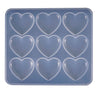 Heart Silicone Baking Mold for Mousse Cake - 3D Silicone Cake Mold -Polymer UV Resin Mould - French Dessert Baking Pan Tray - Fondant