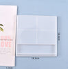 Resin Photo Frame Mold, Picture Frames Resin Mold for Casting, Rectangle Shape Silicone Epoxy Molds for DIY Home Table Decor Decoration