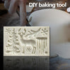 Christmas Mold - Christmas Tree Snowflake Reindeer Silicone Mould - Fondant Cake Chocolate Resin Clay Soap Sugarcraft Decoration Baking