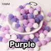 Rainbow Wool Felt Pompoms Wholesale -Felt Pom Poms Wholesale - DIY Loose Felt Ball Garland - Wool Felt Balls - Choose Color Quantity