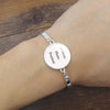 Custom Photo Bracelet Gold Silver - Personalized Photo Engraved Bracelet for Women - Gift for Her Wife Girlfriend - Birthday Anniversary