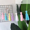 Tassel Garland Decor For Nursery, Cotton Tassel Bunting Banner, Baby Girl Tassel Garland Room Decor, Birthday Tassel Garland Photo Backdrop